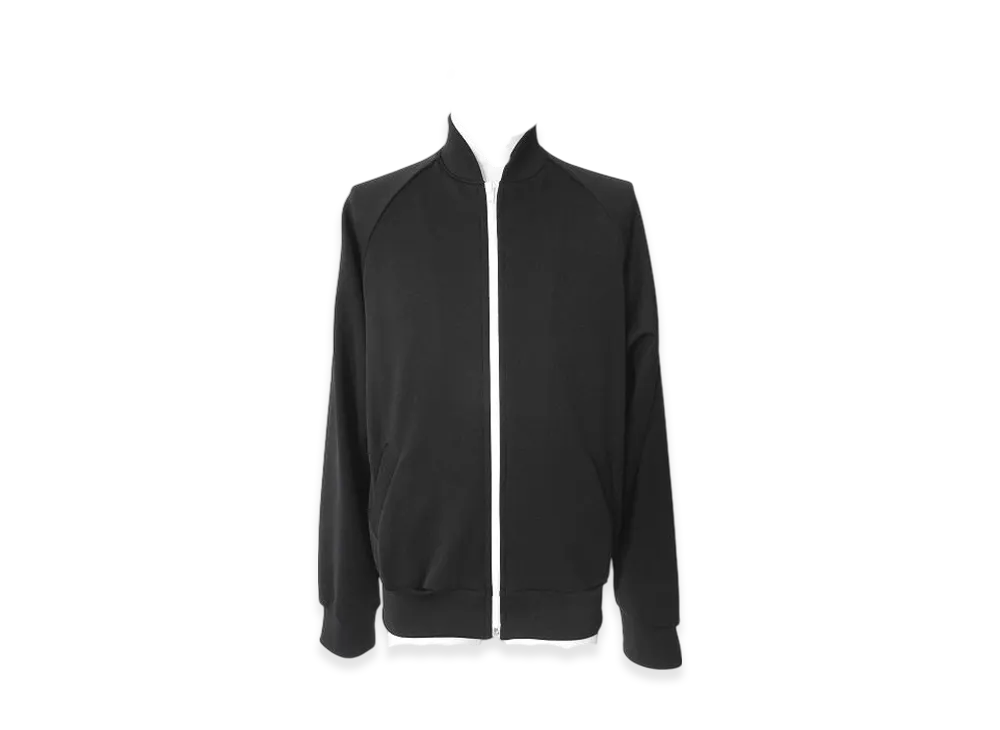 BLACK COMME des GARCONS Polyester Jersey Jacket "Black"