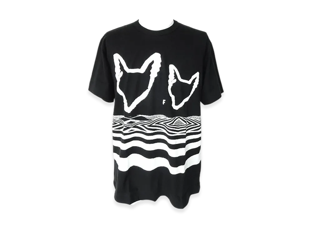 BLACK COMME des GARCONS x Filip Pagowski Cotton Jersey Print "Black"