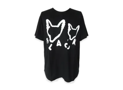 BLACK COMME des GARCONS x Filip Pagowski Cotton Jersey Print "Black"