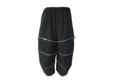 BLACK COMME des GARCONS Wool Gabardine "Black"