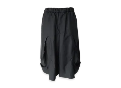 BLACK COMME des GARCONS Polyester Gabardine "Black"