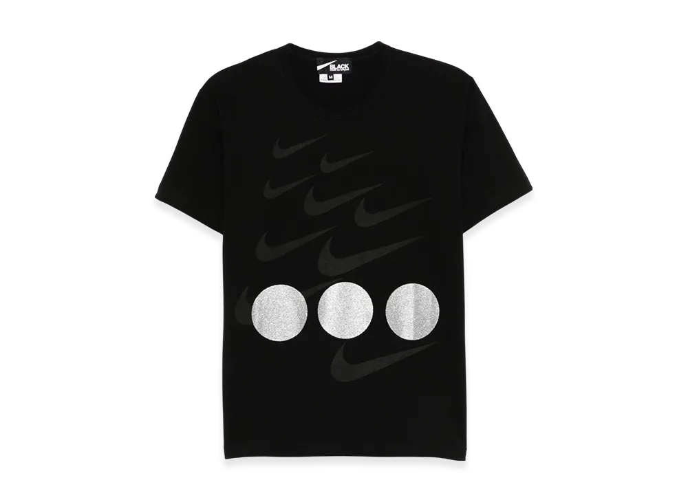BLACK COMME des GARCONS x Nike Logo Tee "Black"