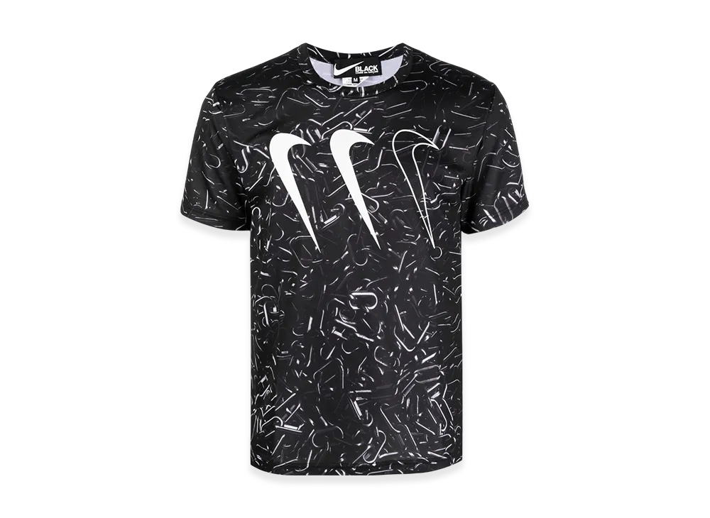 BLACK COMME des GARCONS Logo Tee "Black"