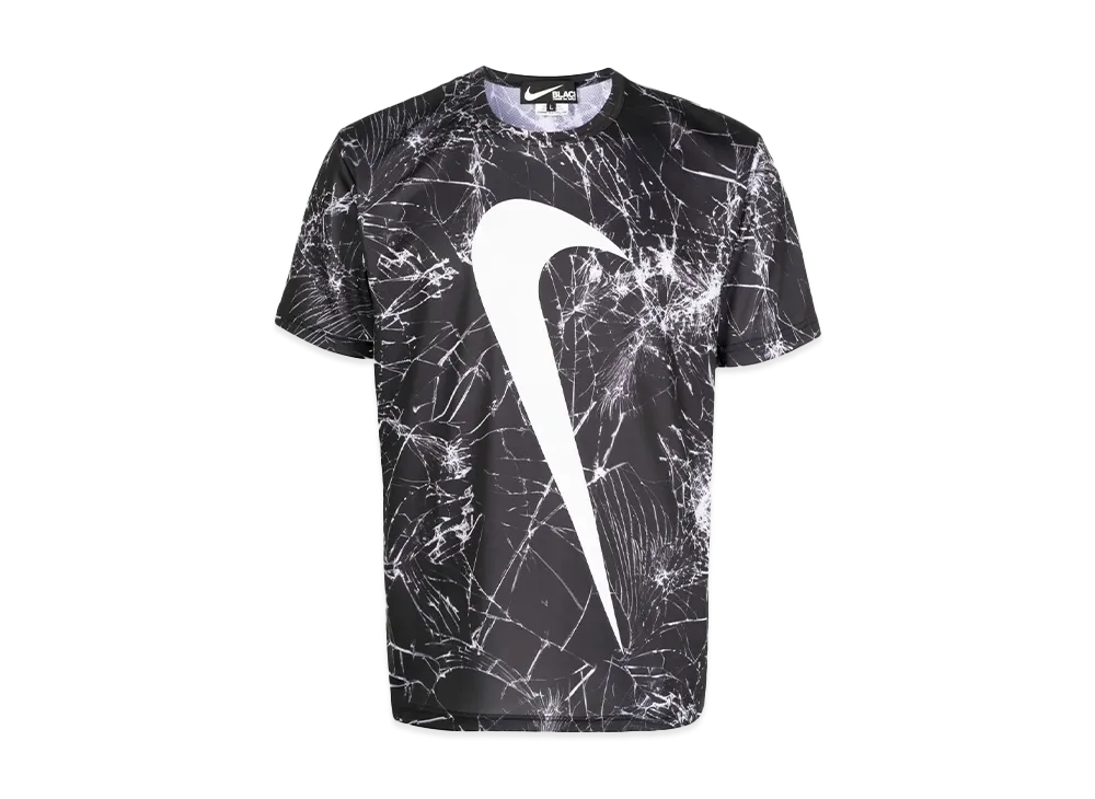 BLACK COMME des GARCONS Print Tee "White"