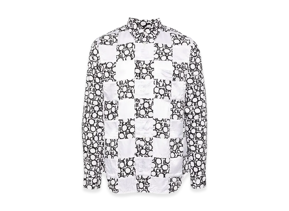 BLACK COMME des GARCONS Check Shirt "Orange"