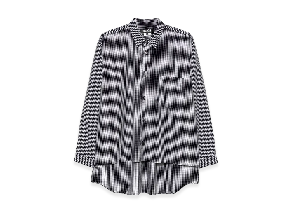 BLACK COMME des GARCONS Check Shirt "Black"