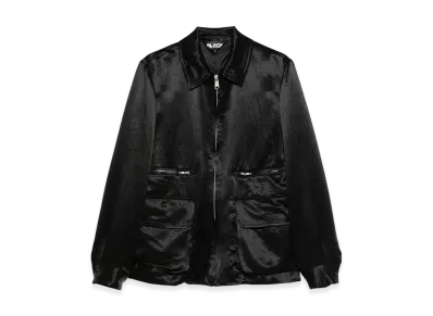 BLACK COMME des GARCONS Satin Jacket "Black"