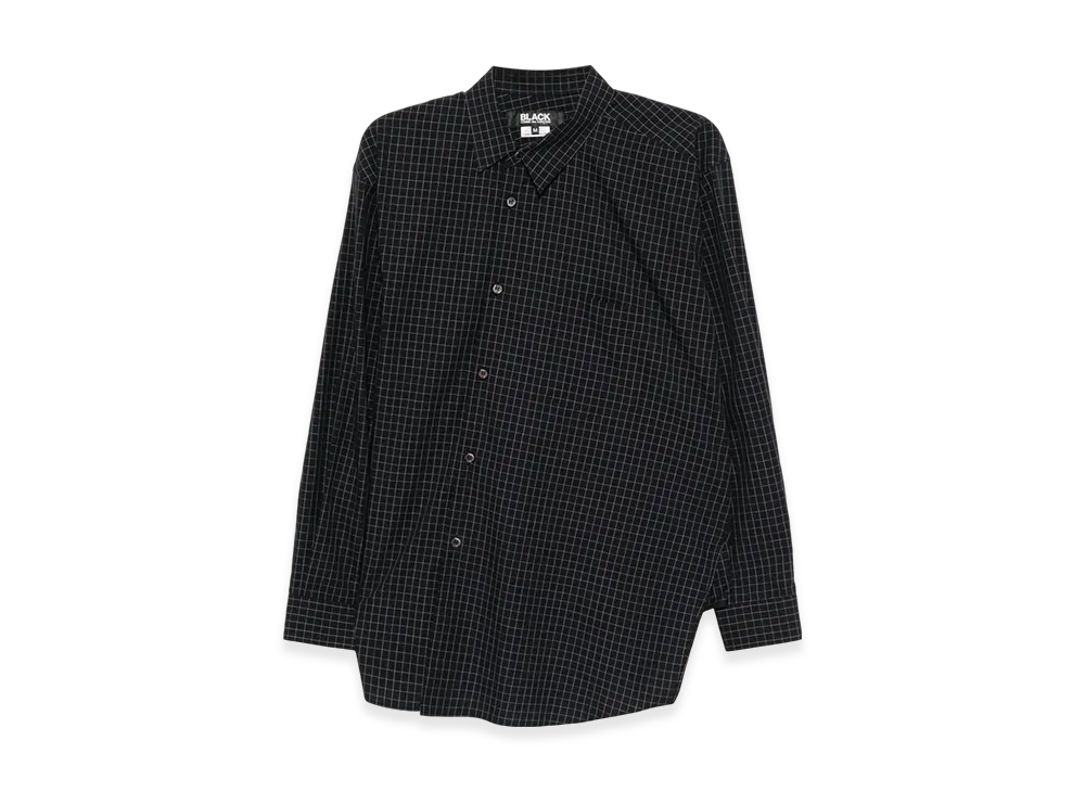 BLACK COMME des GARCONS Check Shirt "Black"