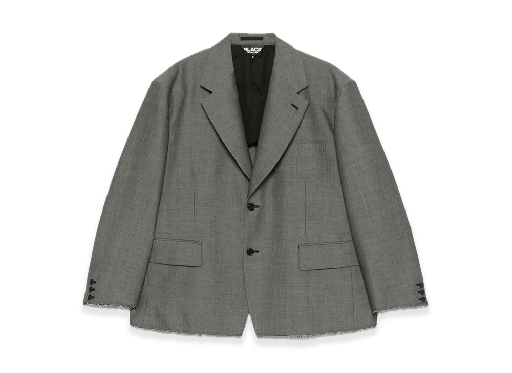 BLACK COMME des GARCONS Herringbone Jacket "Black"