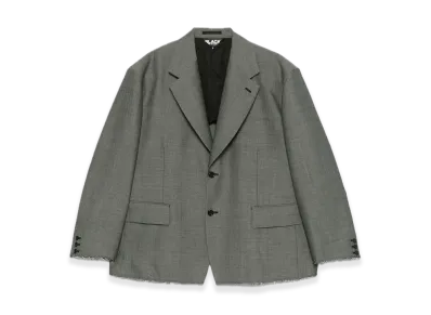 BLACK COMME des GARCONS Herringbone Jacket "Black"