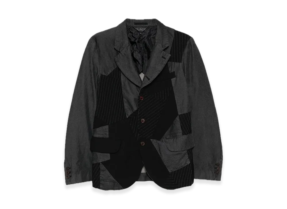 BLACK COMME des GARCONS Patchwork Jacket "Black"