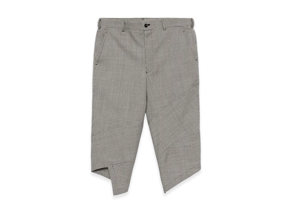 BLACK COMME des GARCONS Herringbone Pants "Black"
