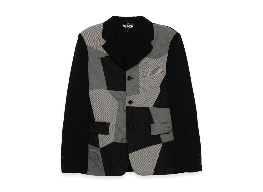 BLACK COMME des GARCONS Panel Jacket "White"