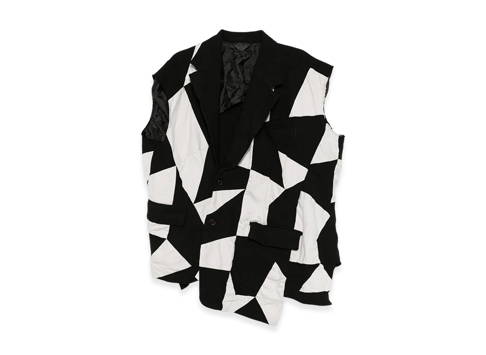 BLACK COMME des GARCONS Patchwork Jacket "Black"