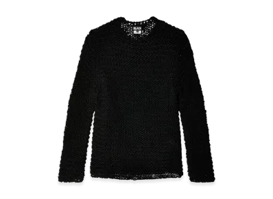 BLACK COMME des GARCONS Knit Sweater "Black"
