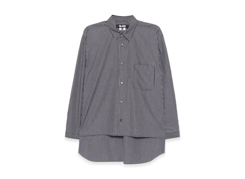 BLACK COMME des GARCONS Check Shirt "Black"