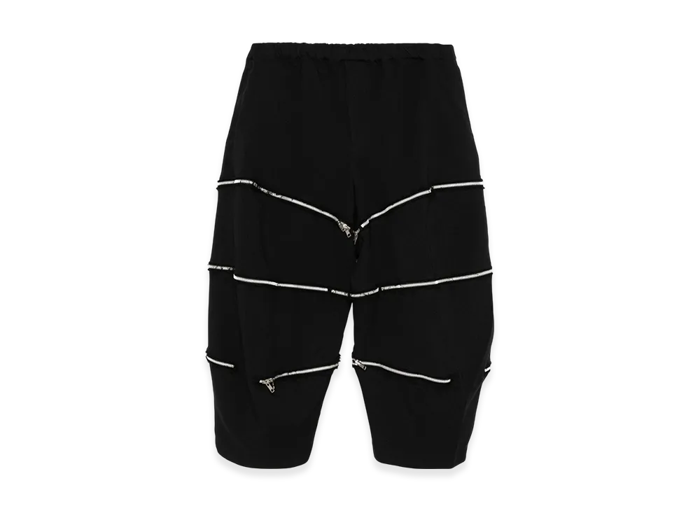 BLACK COMME des GARCONS Detachable Panel Pants "Black"