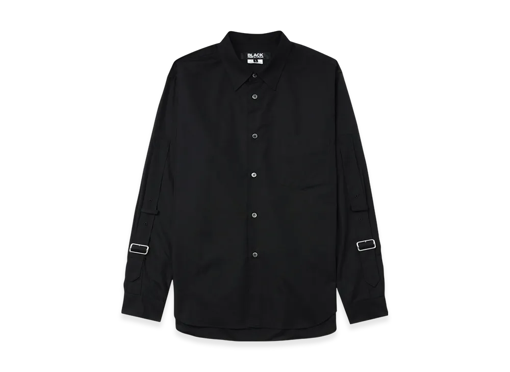 BLACK COMME des GARCONS Buckle Strap Shirt "Black"