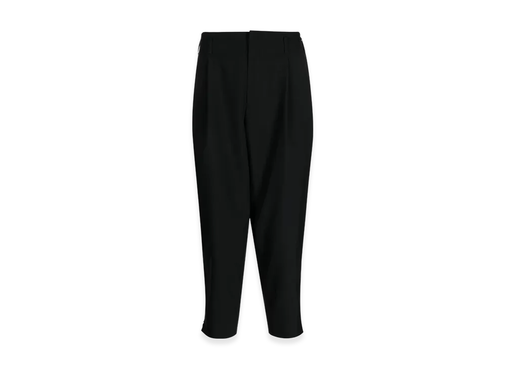 BLACK COMME des GARCONS Cropped Tapered Pants "Black"
