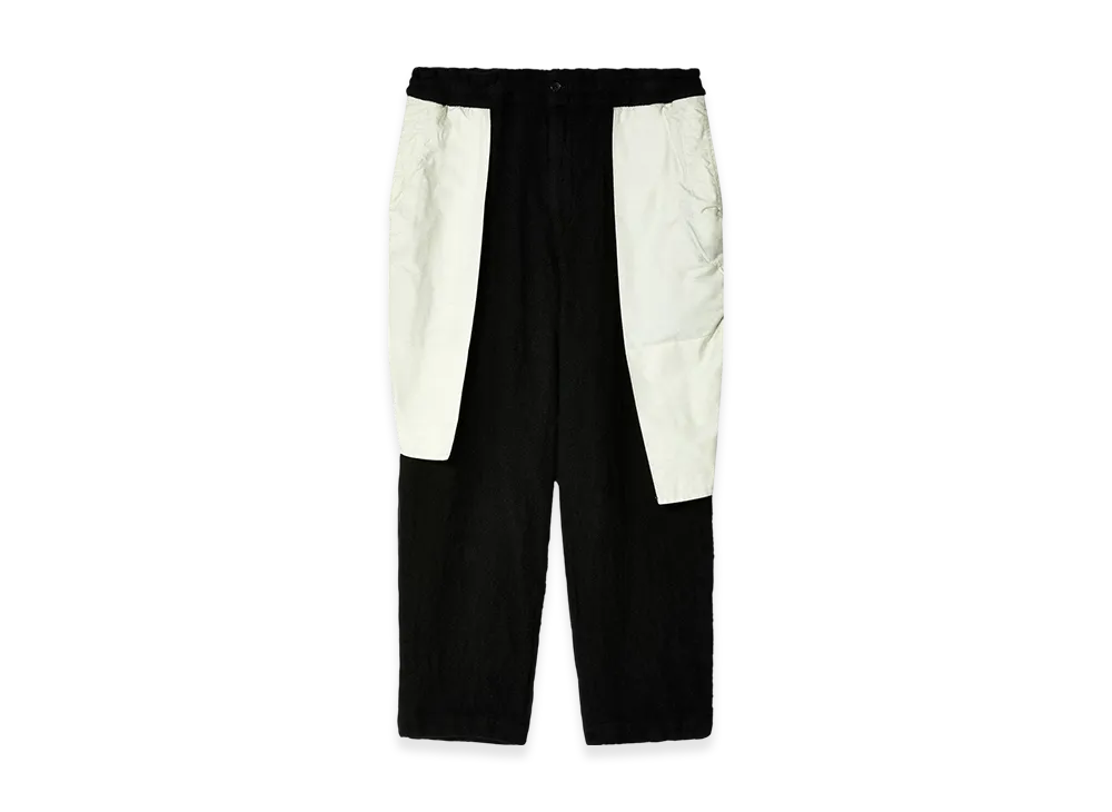 BLACK COMME des GARCONS Bicolor Pants "Black"