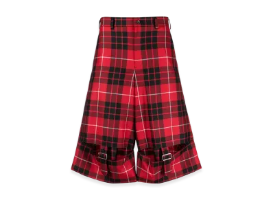 BLACK COMME des GARCONS Check Shorts "Black"
