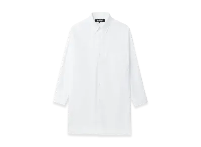 BLACK COMME des GARCONS Drop Shoulder Shirt "White"