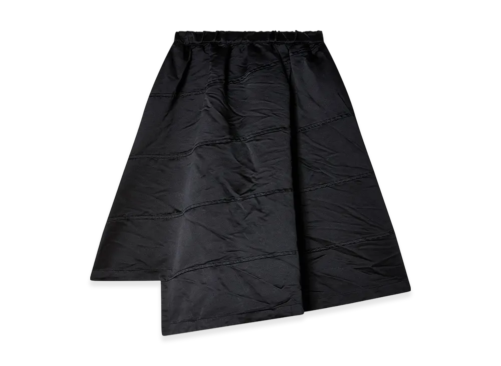 BLACK COMME des GARCONS Mini Skirt "Black"