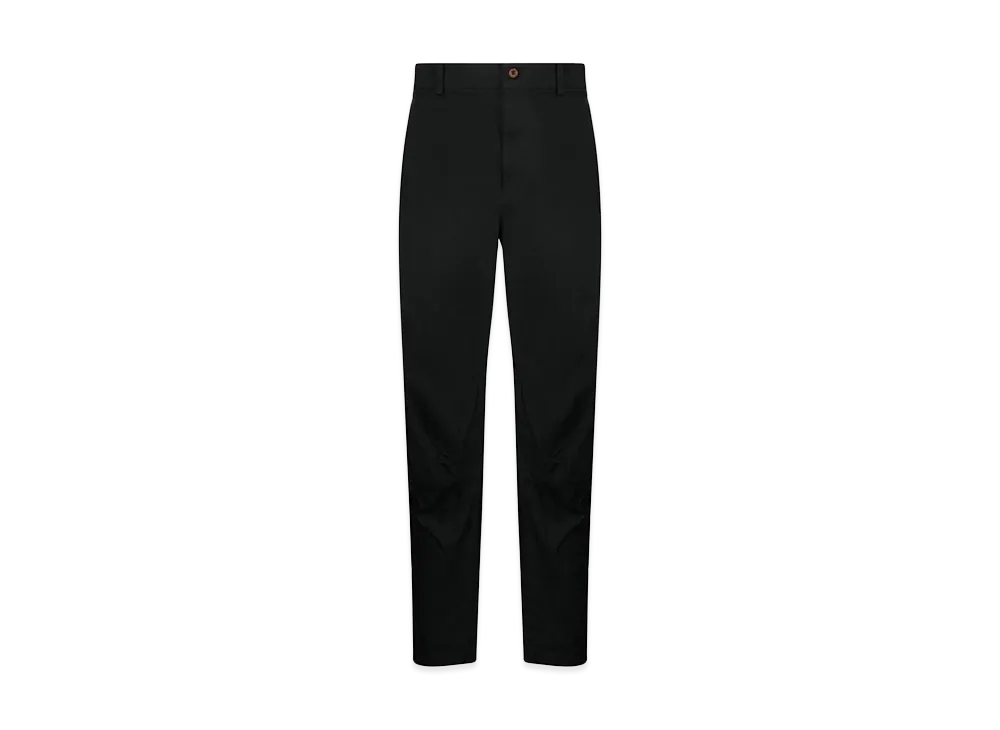 BLACK COMME des GARCONS Textured Tapered Pants "White"