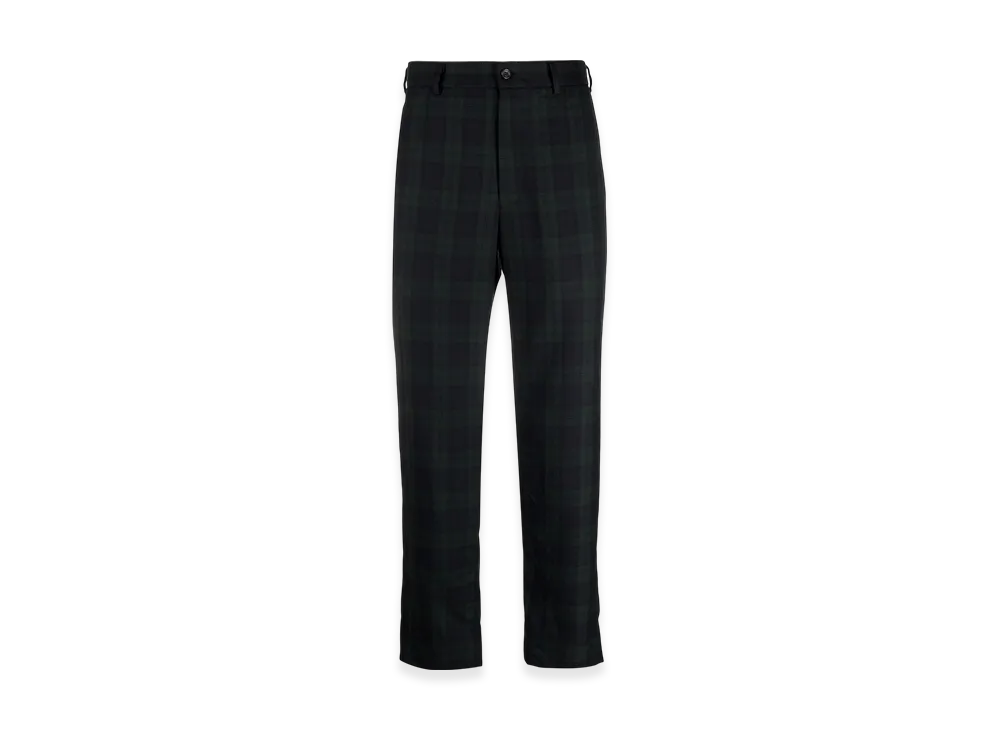 BLACK COMME des GARCONS Check Tailored Pants "Black"