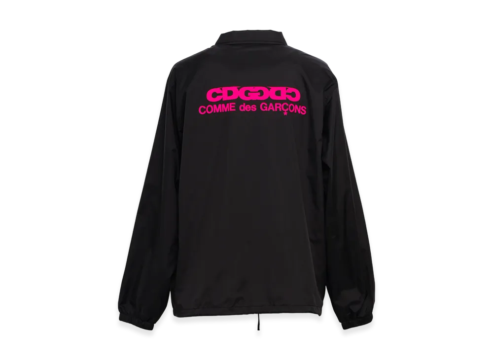 COMME des GARCONS CDG Pink Logo Coach Jacket 5 