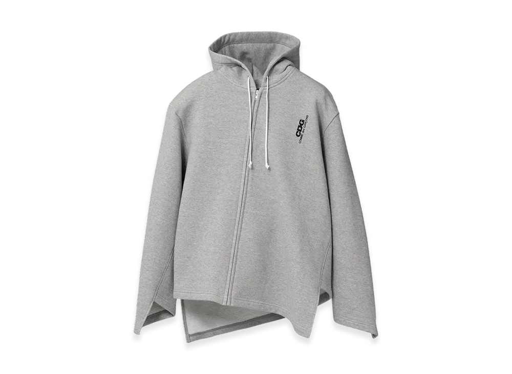 COMME des GARCONS CDG Bias Hooded Sweatshirt "Grey"