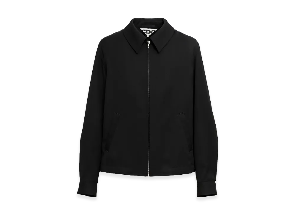 COMME des GARCONS CDG Wool Gabardine Classic Blouson "Black"