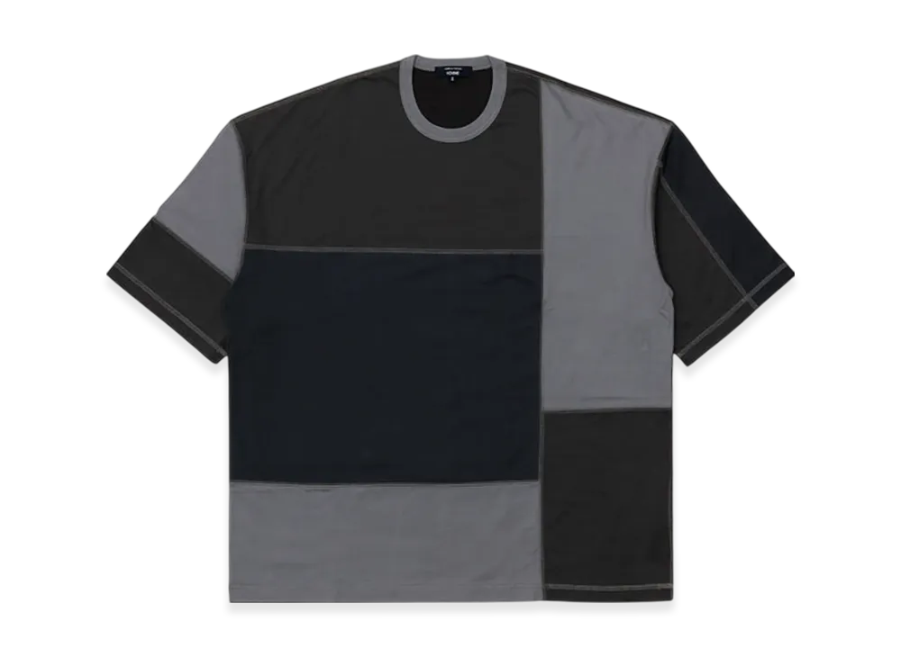 COMME des GARCONS HOMME Cotton Jersey Mix T-shirt "Grey/Mix"