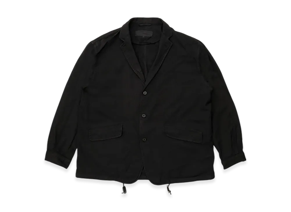 COMME des GARCONS HOMME Polyester Serge "Black"