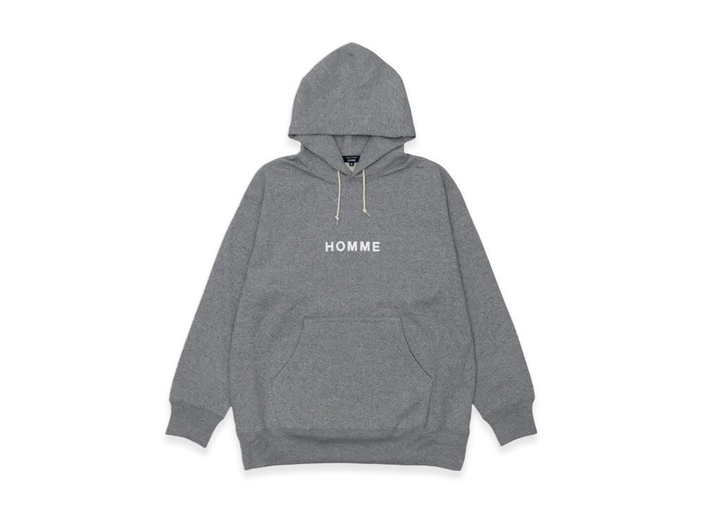 COMME des GARCONS HOMME Cotton Terry Cloth Garment Print T-Shirts "Top Grey"