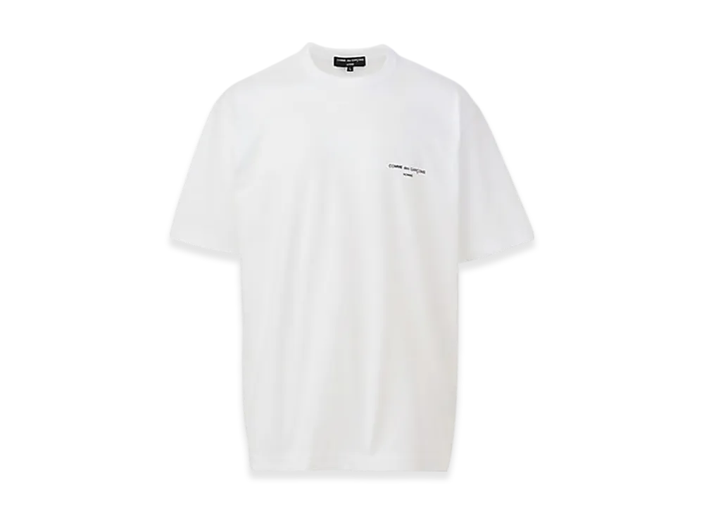 COMME des GARCONS HOMME Cotton Jersey Product Print T-shirt "White"