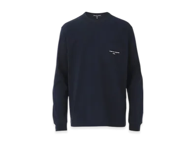 COMME des GARCONS HOMME Cotton Jersey Product Print L/S T-shirt "Navy"