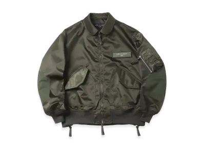 COMME des GARCONS HOMME Nylon Twill 3layer Blouson "Khaki"