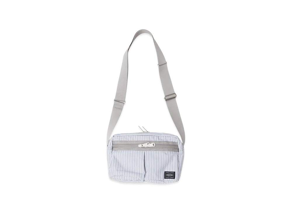 COMME des GARCONS HOMME Porter Cotton Check Shoulder Bag "White"