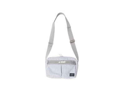 COMME des GARCONS HOMME Porter Cotton Check Shoulder Bag "White"