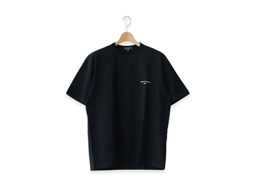 COMME des GARCONS HOMME Logo Print Short Sleeve T-shirt "Black"