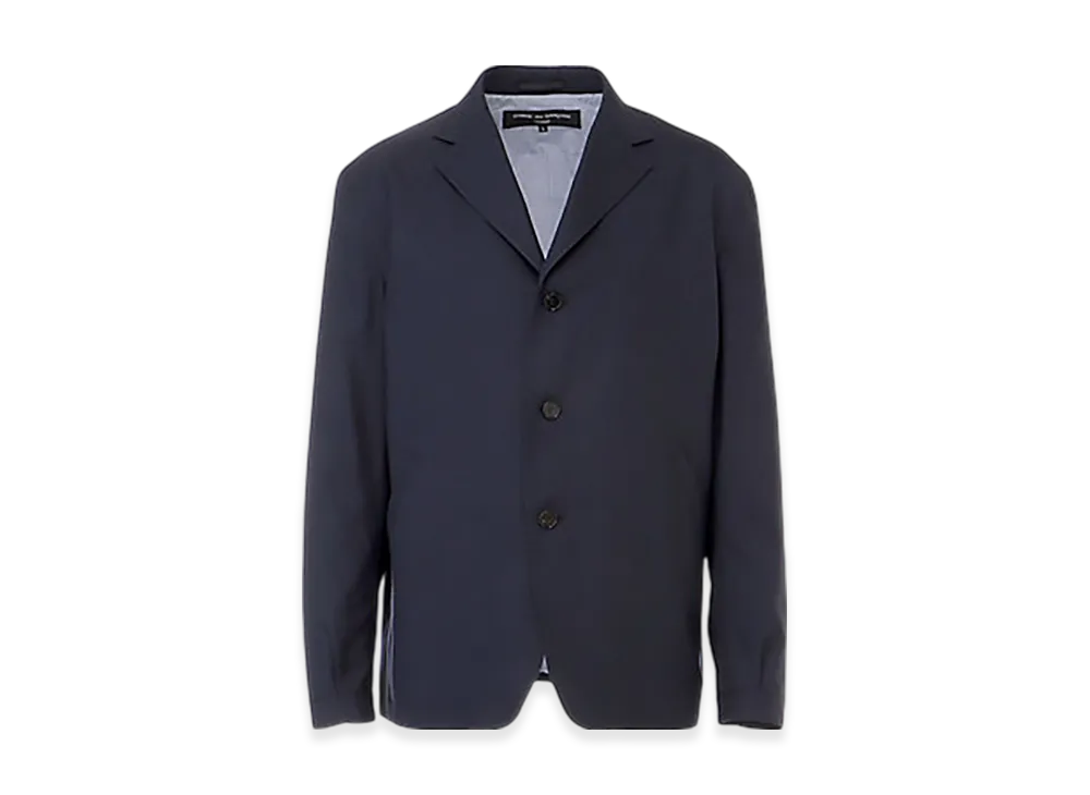 COMME des GARCONS HOMME Wool Tropical Jacket "Black"