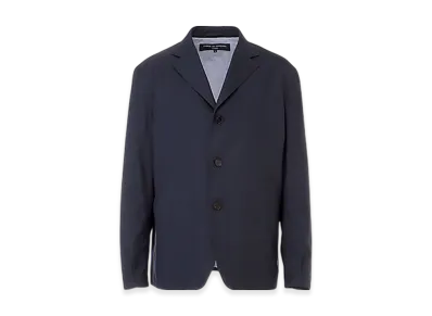 COMME des GARCONS HOMME Wool Tropical Jacket "Black"