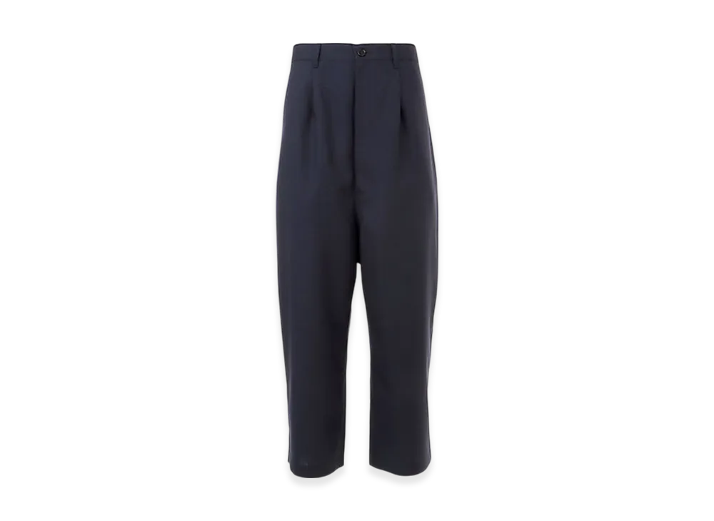 COMME des GARCONS HOMME Wool Tropical Pants "Navy"