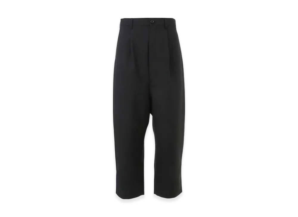 COMME des GARCONS HOMME Wool Tropical Pants "Black"