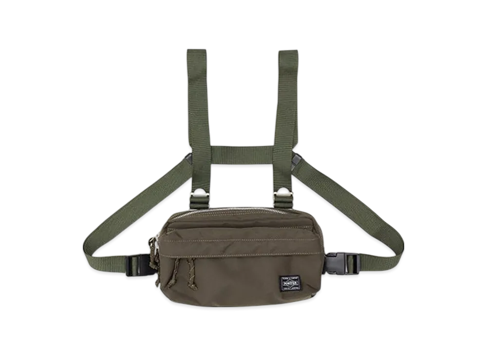 COMME des GARCONS HOMME x PORTER Ester Cordura Ox Shoulder Bag "Khaki"