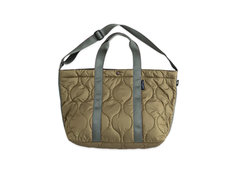 COMME des GARCONS HOMME Ester Lip Quilted Tote Bag "Khaki"