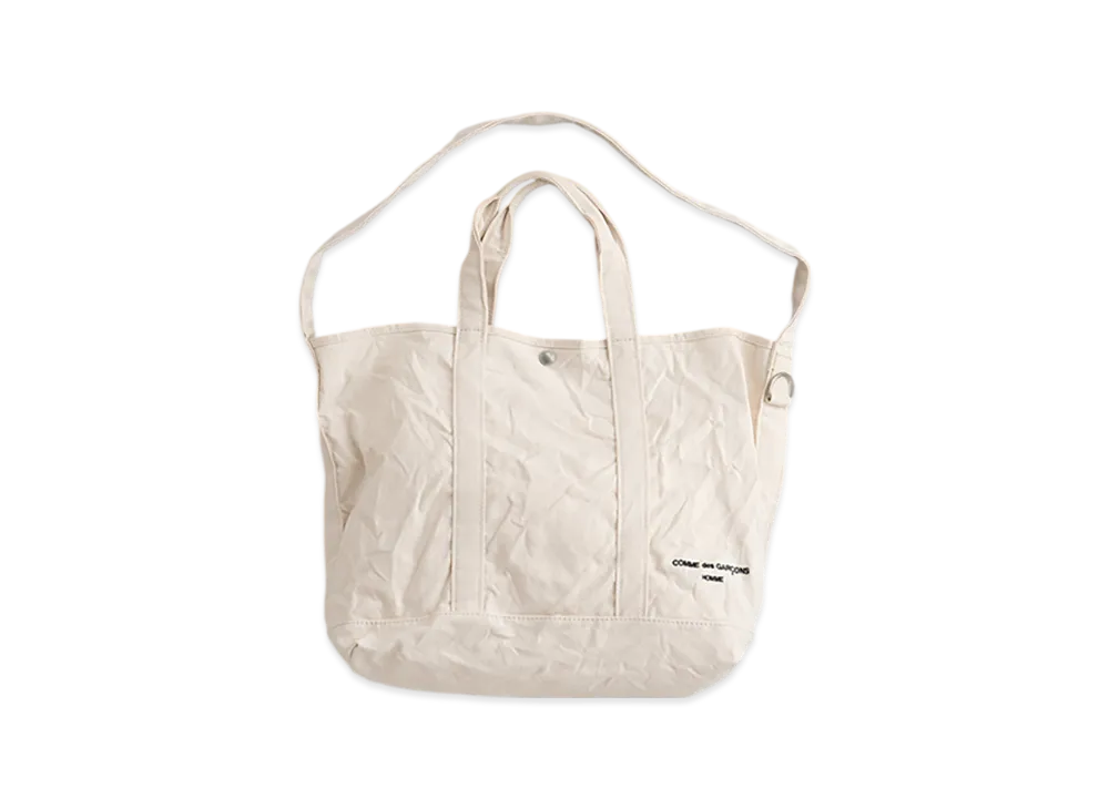 COMME des GARCONS HOMME Cotton Canvas Tote Bag "Kinari"