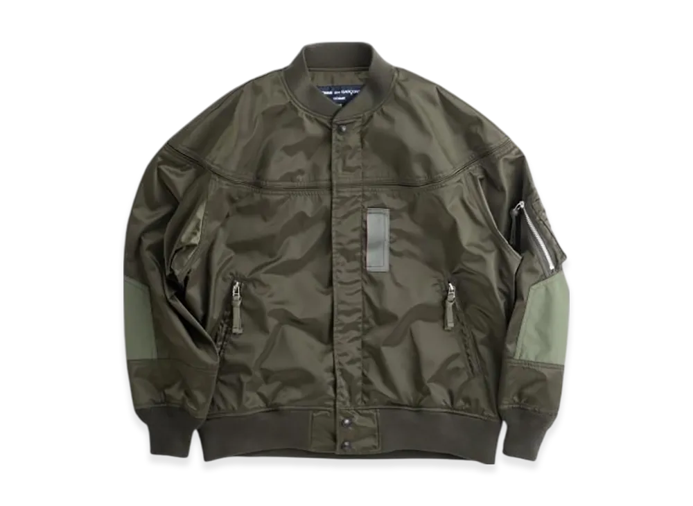COMME des GARCONS HOMME Nylon Twill Jacket "Khaki"
