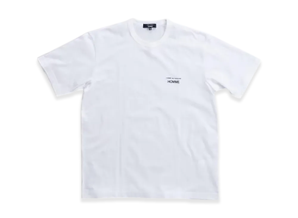 COMME des GARCONS HOMME Logo Print T-shirt "White"